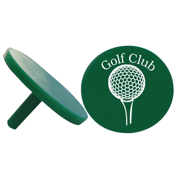 3/4" or 7/8" round plastic golf ball markers.... from ASI 59683 Harco Enterprises LTD / Harco Enterprises