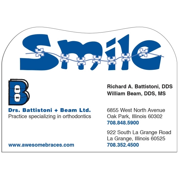 Creative top flexible magnet with indented top.... from ASI 67620 Lion Circle Corp / Lion/Circle