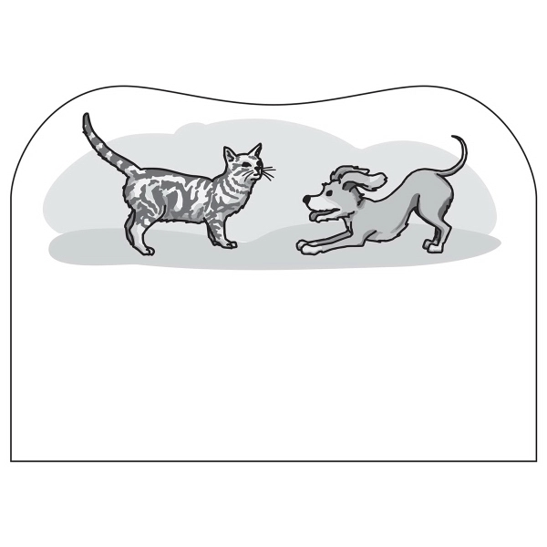 Creative top flexible magnet with indented top.... from ASI 67620 Lion Circle Corp / Lion/Circle