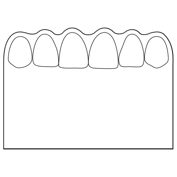 Creative top flexible magnet with scalloped top.... from ASI 67620 Lion Circle Corp / Lion/Circle