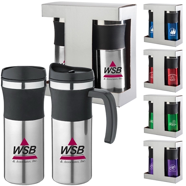 Malmo Mix 'N' Match gift set with a 16 oz. double... from ASI 88060 Snugz/USA Inc / Sweda®