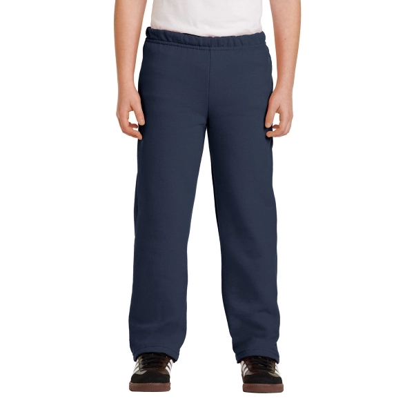 Gildan Youth Heavy Blend Open Bottom Sweatpant.... from ASI 84863 SanMar