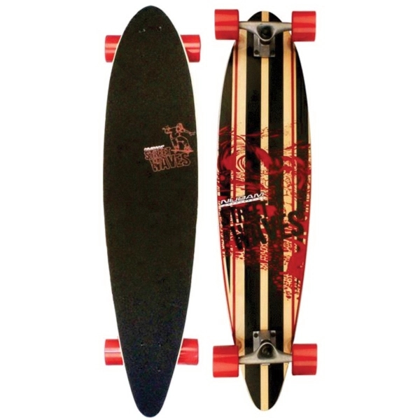 39" Pintail Longboard made of 100% Maple with Full color imprinted... from ASI 72657 Active Life Promo / Action Sports Promo