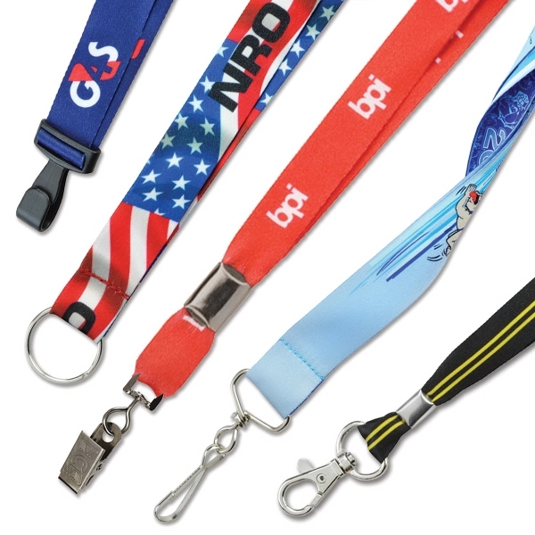 Choose custom dye-sublimated lanyards for superb detail and brilliant full color.... from ASI 79898 Promovision / PROMOVISION