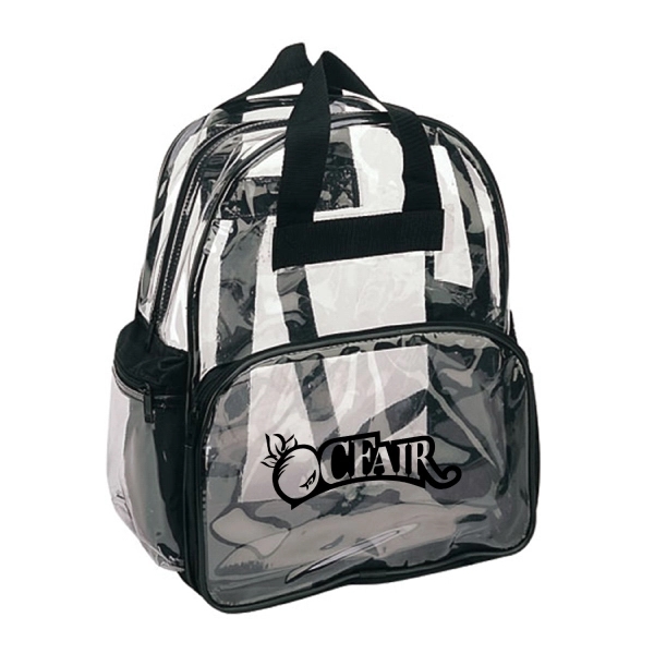 Clear vinyl backpack.... from ASI 31517 Admart Products / Admart Line