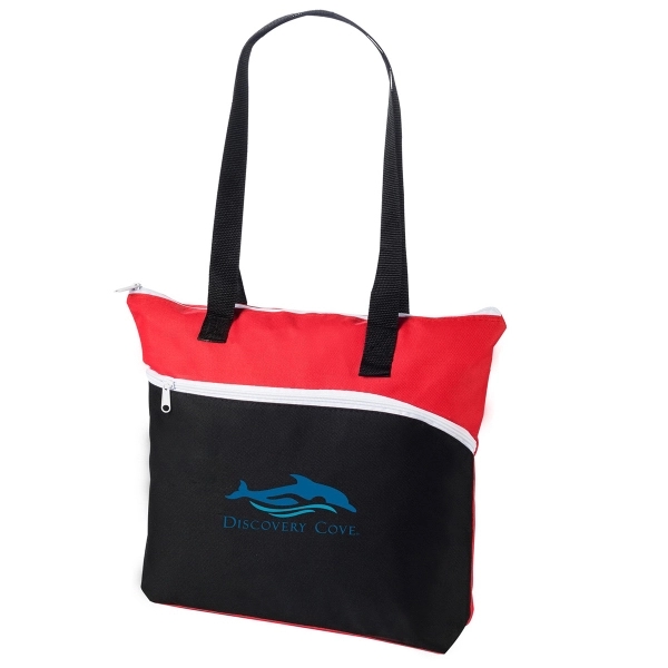 Big Two Zipper Tote Bag... from ASI 40544 Binaco / Binaline