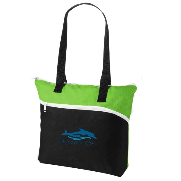 Big Two Zipper Tote Bag... from ASI 40544 Binaco / Binaline