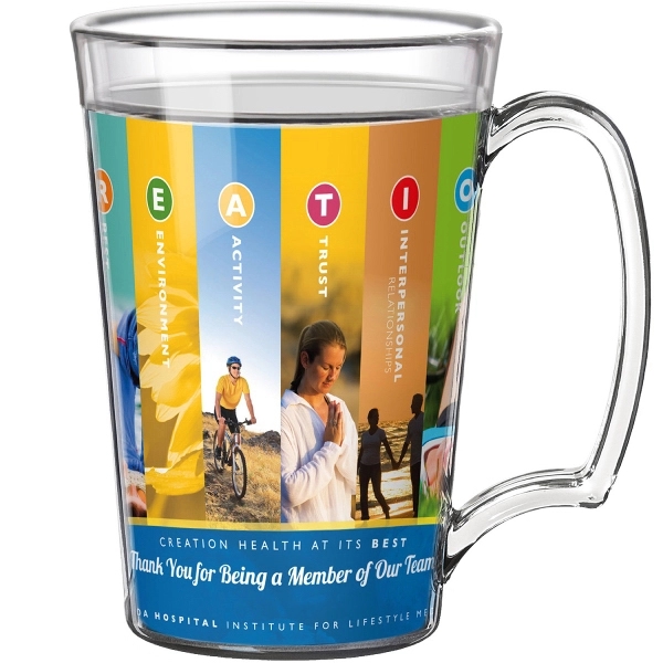 15 oz. double-wall, insulated, full-color mug... from ASI 80060 VisionUSA