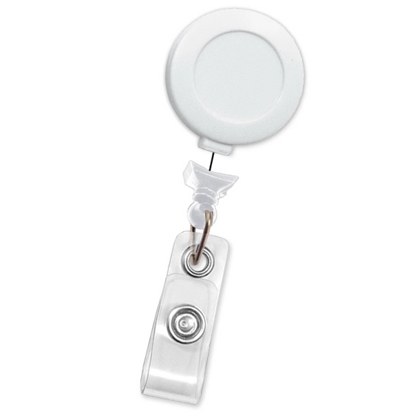Custom badge reel features a No-Twist bullet to keep ID facing... from ASI 79898 Promovision / PROMOVISION