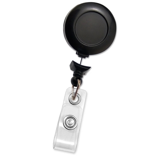 Custom badge reel features a No-Twist bullet to keep ID facing... from ASI 79898 Promovision / PROMOVISION