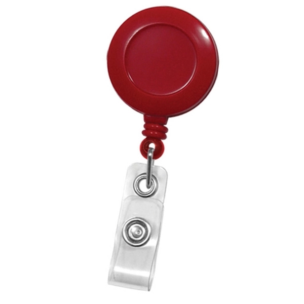 Economical custom badge reels come with a slide-type belt clip and... from ASI 79898 Promovision / PROMOVISION