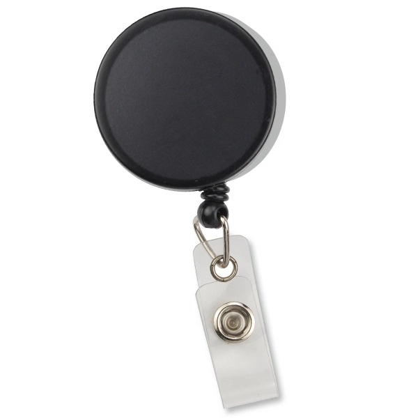 Durable metallic retractable badge reel really holds up to heavy-duty use.... from ASI 79898 Promovision / PROMOVISION