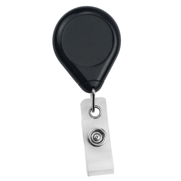 Oversize plastic custom badge reel features an extra large imprint area... from ASI 79898 Promovision / PROMOVISION