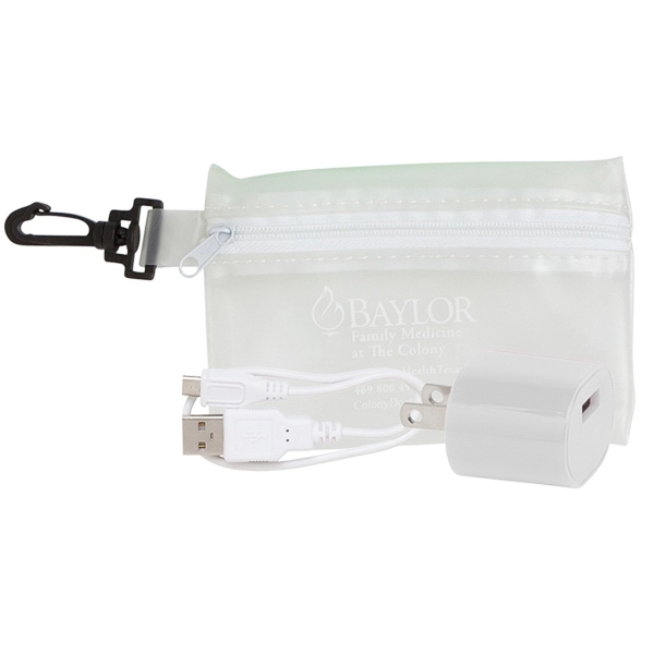 Home tech set featuring a UL listed wall charger and USB... from ASI 90859 Tempo Industries Inc / Tempo Tempoline