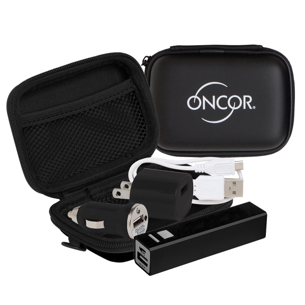 A 2200 mAh power bank, wall adapter, mini car charger, and... from ASI 90859 Tempo Industries Inc / Tempo Tempoline