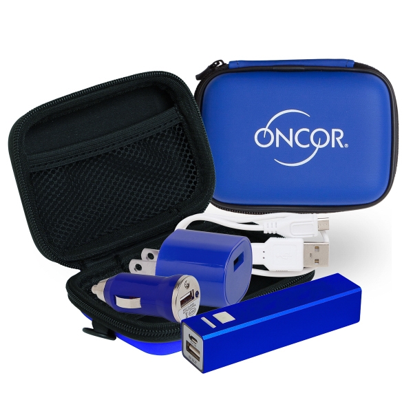 A 2200 mAh power bank, wall adapter, mini car charger, and... from ASI 90859 Tempo Industries Inc / Tempo Tempoline