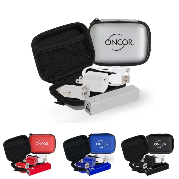 A 2200 mAh power bank, wall adapter, mini car charger, and... from ASI 90859 Tempo Industries Inc / Tempo Tempoline