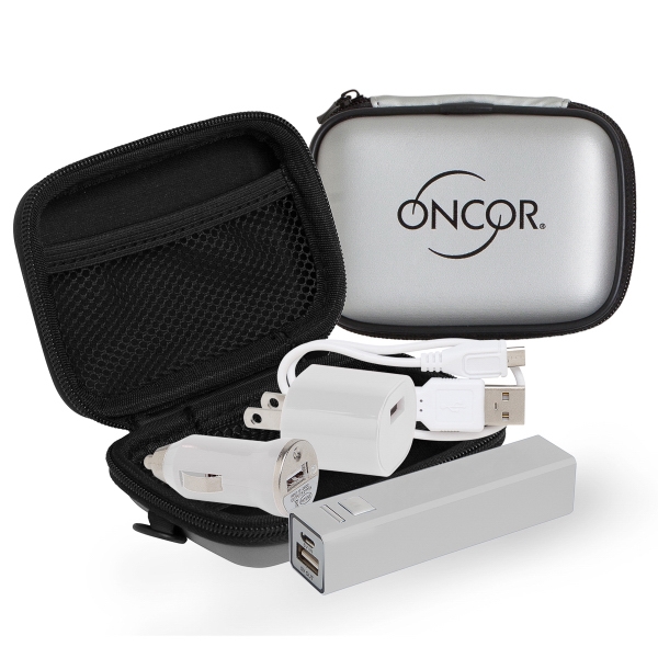 A 2200 mAh power bank, wall adapter, mini car charger, and... from ASI 90859 Tempo Industries Inc / Tempo Tempoline