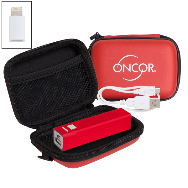 Power bank with a 2200 mAh capacity, an MFI certified Lightning... from ASI 90859 Tempo Industries Inc / Tempo Tempoline