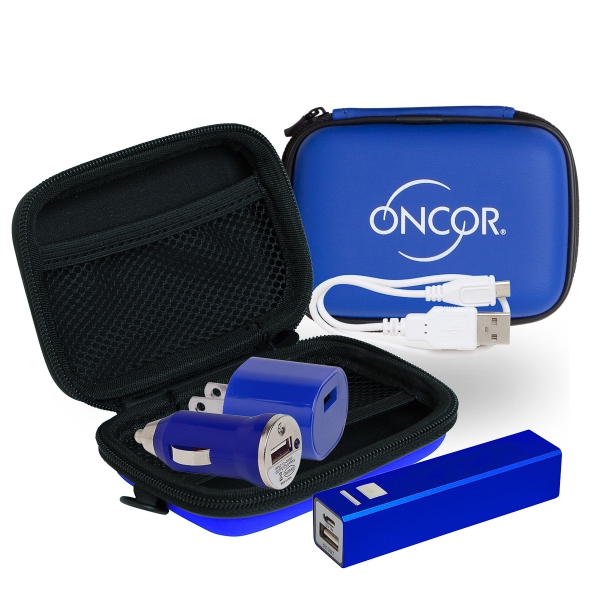 2200 mAh Pro aluminum power bank, a wall adapter, mini car... from ASI 90859 Tempo Industries Inc / Tempo Tempoline