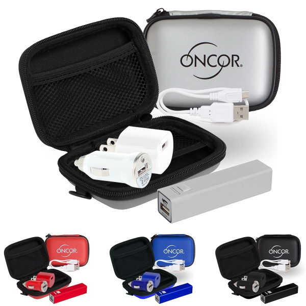 2200 mAh Pro aluminum power bank, a wall adapter, mini car... from ASI 90859 Tempo Industries Inc / Tempo Tempoline