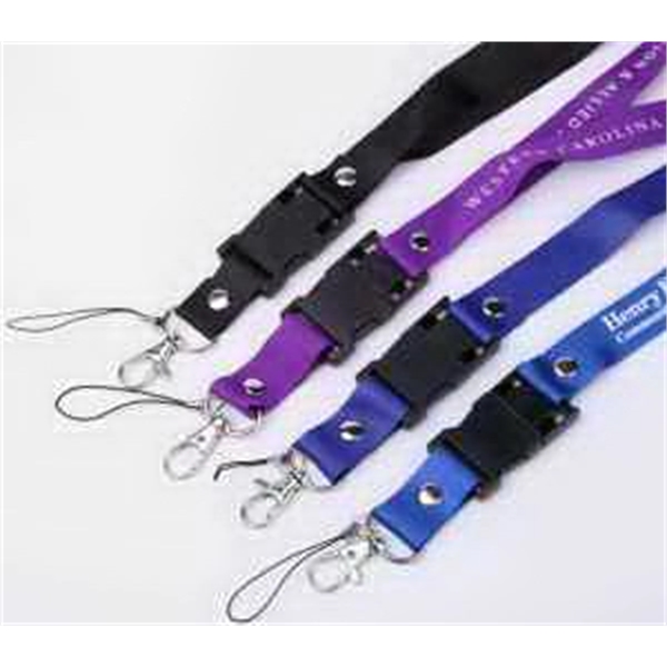 Nylon and plastic lanyard Webkey with a website you designate to... from ASI 37218 Athena Promo (tm)