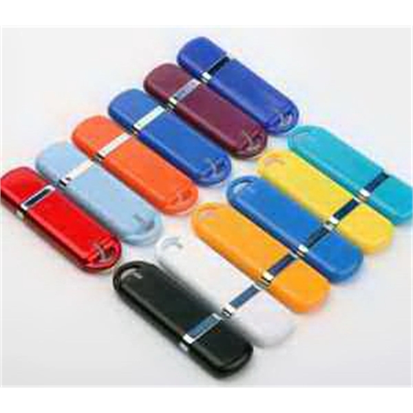 Plastic, rectangular USB Webkey to launch a designated website as soon... from ASI 37218 Athena Promo (tm)