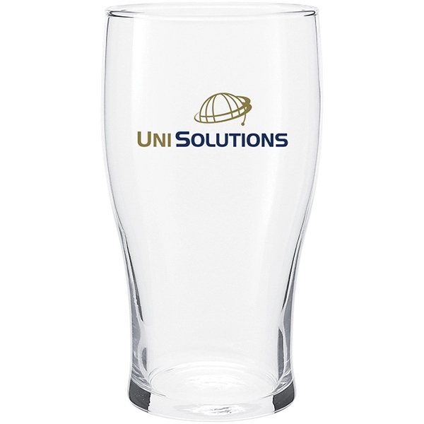 20 oz clear pub glass with customization.... from ASI 51197 ETS Express, LLC