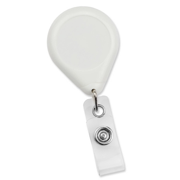 Top quality plastic badge reel features an extra large imprint area... from ASI 79898 Promovision / PROMOVISION