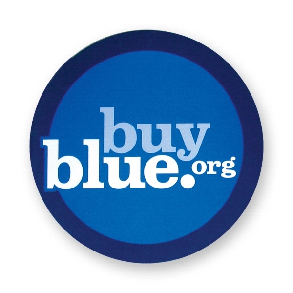 Stock round vinyl magnet with plastic coating.... from ASI 93520 Ventura Inc