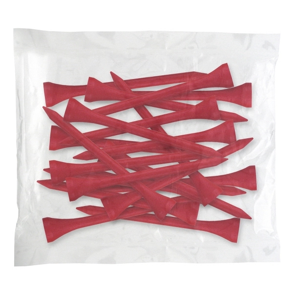 Golf tee poly packet with twenty tees.... from ASI 93520 Ventura Inc
