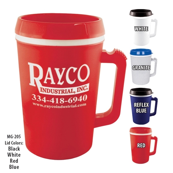 The 34 oz Muscle mug has a matte finish and has... from ASI 93520 Ventura Inc