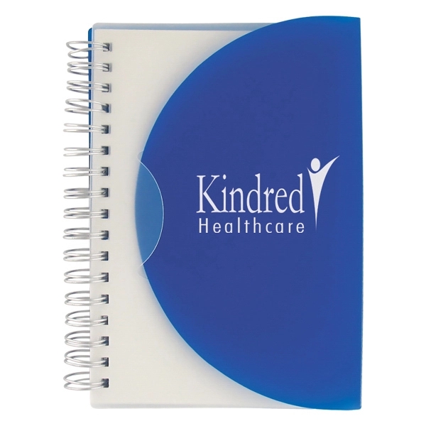 Tuck-top spiral 70 sheet notebook with plastic cover.... from ASI 93520 Ventura Inc