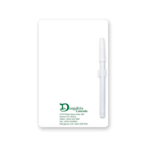 Memo board with dry erase marker, 5 1/2" x 8 1/2".... from ASI 93520 Ventura Inc