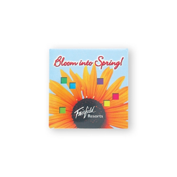 2" Full color, square button.... from ASI 93520 Ventura Inc