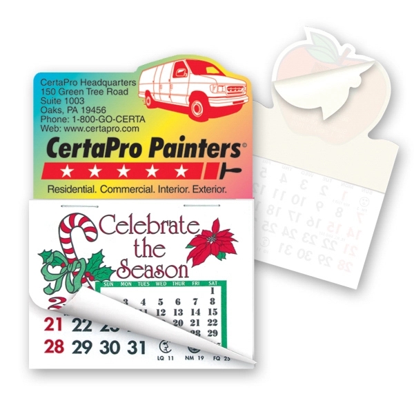 Stick'em Calendar Pad with a van on it.... from ASI 93520 Ventura Inc