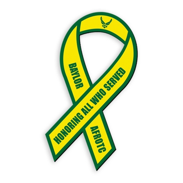 Awareness ribbon magnet custom imprinted with high quality, fade resistant UV... from ASI 93520 Ventura Inc