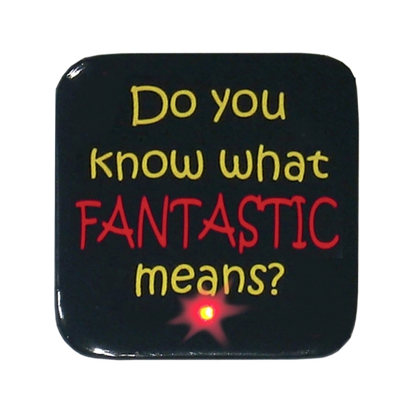 Round square shaped blinking LED button.... from ASI 93520 Ventura Inc