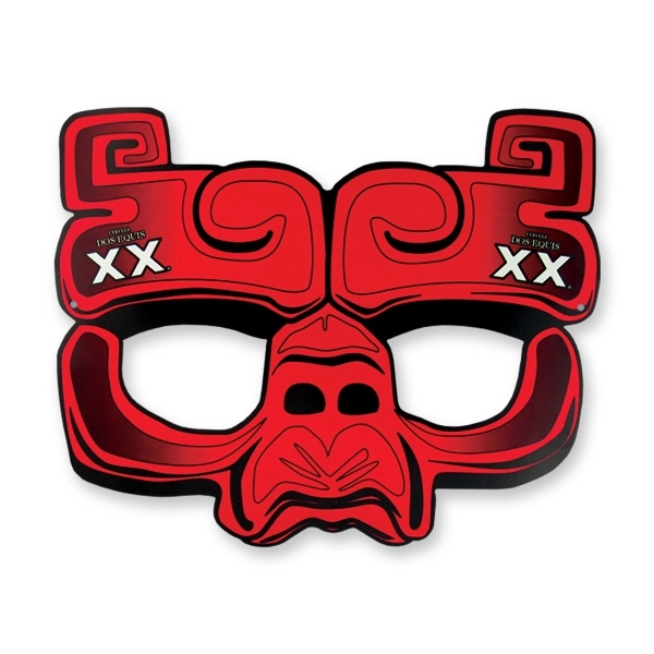 Approximately 8" x 8" custom mask on 16 point coated board... from ASI 93520 Ventura Inc