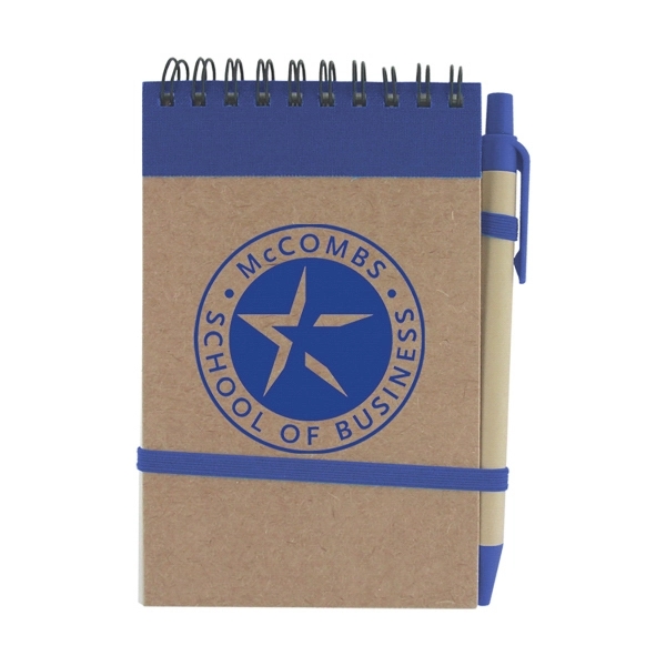 Made of recycled paper 70-sheet notebook.... from ASI 93520 Ventura Inc