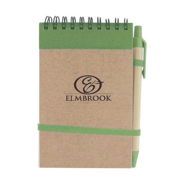 Made of recycled paper 70-sheet notebook.... from ASI 93520 Ventura Inc