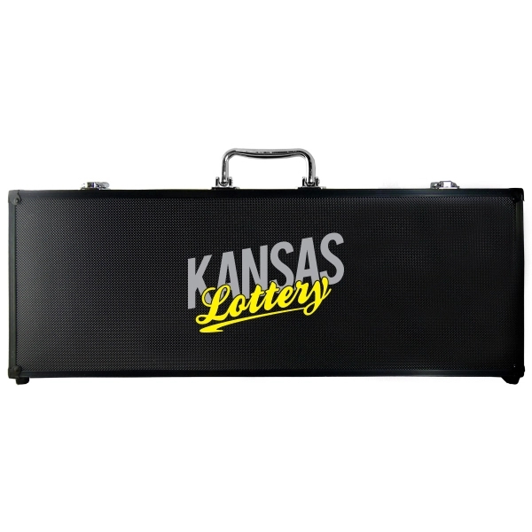 Five hundred piece poker set with case... from ASI 37783 Beyond Mfg (B M F G) Int'l / Poker N' Games