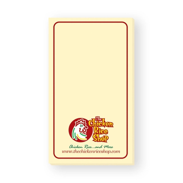 Custom printed non-adhesive memo pad. 25 sheets per pad, 4" x... from ASI 93520 Ventura Inc
