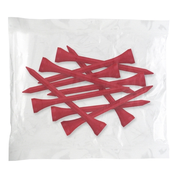 Golf tee poly packet with ten tees.... from ASI 93520 Ventura Inc