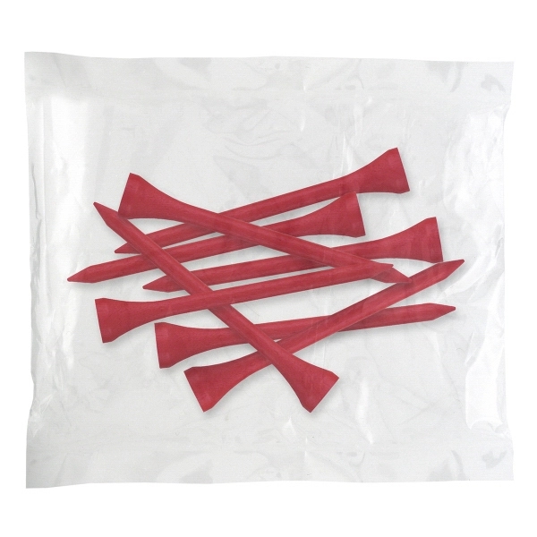 Golf tee poly packet with eight tees.... from ASI 93520 Ventura Inc