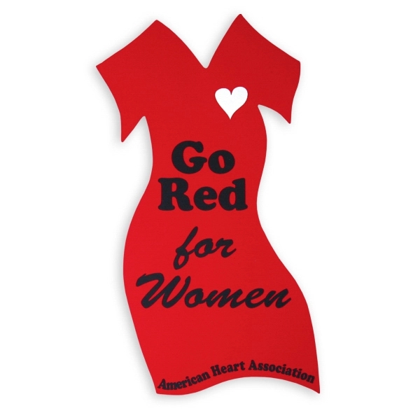 Custom flexible car magnet constructed of 30 mil flexible vinyl, 18-18.9... from ASI 93520 Ventura Inc