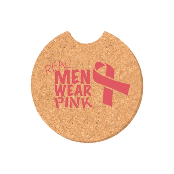 2 1/2" Round  Solid Cork Car Coaster.... from ASI 93520 Ventura Inc