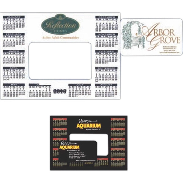 Vinyl picture frame calendar magnet with removable center, 5" x 7".... from ASI 93520 Ventura Inc