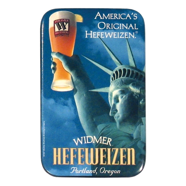 Oblong celluloid button, 2 3/4" x 1 3/4".... from ASI 93520 Ventura Inc