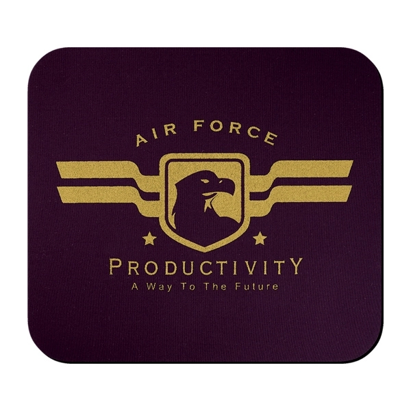 Soft top fabric mouse pad with a heavy duty base, 8... from ASI 93520 Ventura Inc